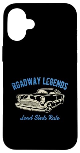 Roadway Legends Bleischlitten Lineal Classic Car Retro Design Hülle für iPhone 16 Plus Roadway Legends Bleischlitten Lineal Classic Car Retro Design Hülle für iPhone 16 Plus von Awesome Classic Car Show Designs and Souvenirs