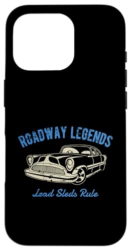 Roadway Legends Bleischlitten Lineal Classic Car Retro Design Hülle für iPhone 16 Pro Roadway Legends Bleischlitten Lineal Classic Car Retro Design Hülle für iPhone 16 Pro von Awesome Classic Car Show Designs and Souvenirs