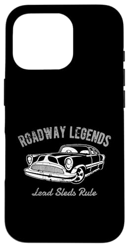 Roadway Legends Bleischlitten Lineal Classic Car Retro Design Hülle für iPhone 16 Pro Roadway Legends Bleischlitten Lineal Classic Car Retro Design Hülle für iPhone 16 Pro von Awesome Classic Car Show Designs and Souvenirs