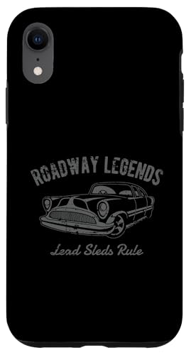 Roadway Legends Bleischlitten Lineal Classic Car Retro Design Hülle für iPhone XR Roadway Legends Bleischlitten Lineal Classic Car Retro Design Hülle für iPhone XR von Awesome Classic Car Show Designs and Souvenirs