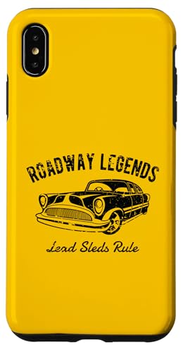 Roadway Legends Bleischlitten Lineal Classic Car Retro Design Hülle für iPhone XS Max Roadway Legends Bleischlitten Lineal Classic Car Retro Design Hülle für iPhone XS Max von Awesome Classic Car Show Designs and Souvenirs