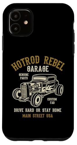 Hotrod Rebel Automotive Nostalgie Old Car Design Hülle für iPhone 11 Hotrod Rebel Automotive Nostalgie Old Car Design Hülle für iPhone 11 von Awesome Classic Hotrod Car Designs and Souvenirs