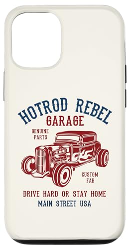 Hotrod Rebel Automotive Nostalgie Old Car Design Hülle für iPhone 12/12 Pro Hotrod Rebel Automotive Nostalgie Old Car Design Hülle für iPhone 12/12 Pro von Awesome Classic Hotrod Car Designs and Souvenirs