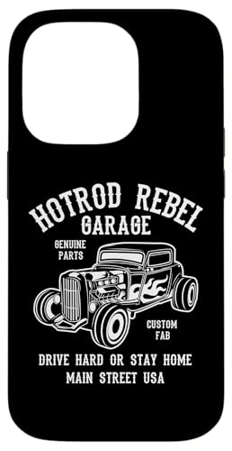 Hotrod Rebel Automotive Nostalgie Old Car Design Hülle für iPhone 14 Pro Hotrod Rebel Automotive Nostalgie Old Car Design Hülle für iPhone 14 Pro von Awesome Classic Hotrod Car Designs and Souvenirs