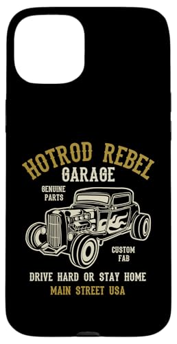 Hotrod Rebel Automotive Nostalgie Old Car Design Hülle für iPhone 15 Plus Hotrod Rebel Automotive Nostalgie Old Car Design Hülle für iPhone 15 Plus von Awesome Classic Hotrod Car Designs and Souvenirs