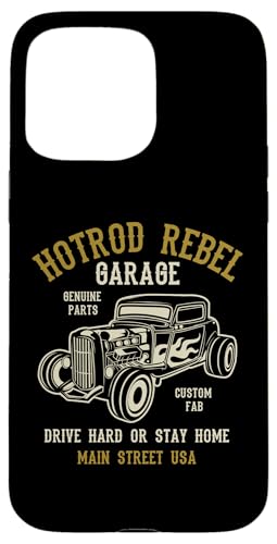 Hotrod Rebel Automotive Nostalgie Old Car Design Hülle für iPhone 15 Pro Max Hotrod Rebel Automotive Nostalgie Old Car Design Hülle für iPhone 15 Pro Max von Awesome Classic Hotrod Car Designs and Souvenirs