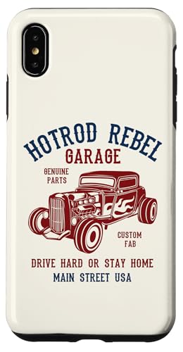 Hotrod Rebel Automotive Nostalgie Old Car Design Hülle für iPhone XS Max Hotrod Rebel Automotive Nostalgie Old Car Design Hülle für iPhone XS Max von Awesome Classic Hotrod Car Designs and Souvenirs