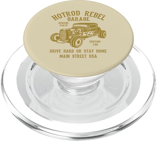 Hotrod Rebel Automotive Nostalgie Old Car Design PopSockets PopGrip für MagSafe Hotrod Rebel Automotive Nostalgie Old Car Design PopSockets PopGrip für MagSafe von Awesome Classic Hotrod Car Designs and Souvenirs