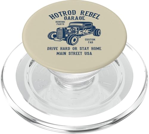 Hotrod Rebel Automotive Nostalgie Old Car Design PopSockets PopGrip für MagSafe Hotrod Rebel Automotive Nostalgie Old Car Design PopSockets PopGrip für MagSafe von Awesome Classic Hotrod Car Designs and Souvenirs