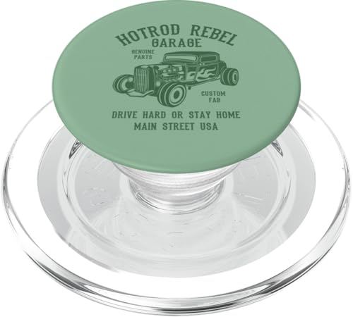 Hotrod Rebel Automotive Nostalgie Old Car Design PopSockets PopGrip für MagSafe Hotrod Rebel Automotive Nostalgie Old Car Design PopSockets PopGrip für MagSafe von Awesome Classic Hotrod Car Designs and Souvenirs