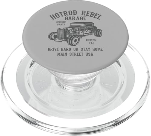 Hotrod Rebel Automotive Nostalgie Old Car Design PopSockets PopGrip für MagSafe Hotrod Rebel Automotive Nostalgie Old Car Design PopSockets PopGrip für MagSafe von Awesome Classic Hotrod Car Designs and Souvenirs