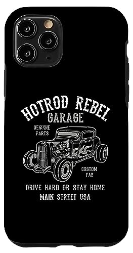 Hotrod Rebel Automotive Nostalgie Old Car Distressed Design Hülle für iPhone 11 Pro Hotrod Rebel Automotive Nostalgie Old Car Distressed Design Hülle für iPhone 11 Pro von Awesome Classic Hotrod Car Designs and Souvenirs