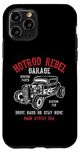 Hotrod Rebel Automotive Nostalgie Old Car Distressed Design Hülle für iPhone 11 Pro Hotrod Rebel Automotive Nostalgie Old Car Distressed Design Hülle für iPhone 11 Pro von Awesome Classic Hotrod Car Designs and Souvenirs