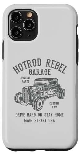 Hotrod Rebel Automotive Nostalgie Old Car Distressed Design Hülle für iPhone 11 Pro Hotrod Rebel Automotive Nostalgie Old Car Distressed Design Hülle für iPhone 11 Pro von Awesome Classic Hotrod Car Designs and Souvenirs