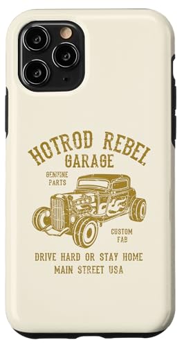 Hotrod Rebel Automotive Nostalgie Old Car Distressed Design Hülle für iPhone 11 Pro Hotrod Rebel Automotive Nostalgie Old Car Distressed Design Hülle für iPhone 11 Pro von Awesome Classic Hotrod Car Designs and Souvenirs