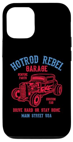 Hotrod Rebel Automotive Nostalgie Old Car Distressed Design Hülle für iPhone 12/12 Pro Hotrod Rebel Automotive Nostalgie Old Car Distressed Design Hülle für iPhone 12/12 Pro von Awesome Classic Hotrod Car Designs and Souvenirs