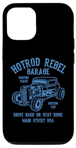 Hotrod Rebel Automotive Nostalgie Old Car Distressed Design Hülle für iPhone 12/12 Pro Hotrod Rebel Automotive Nostalgie Old Car Distressed Design Hülle für iPhone 12/12 Pro von Awesome Classic Hotrod Car Designs and Souvenirs