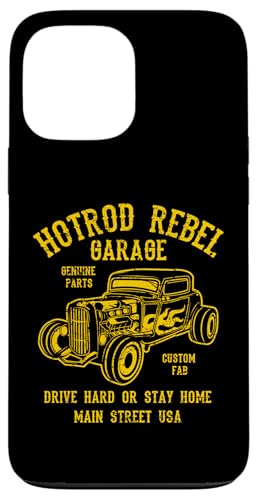Hotrod Rebel Automotive Nostalgie Old Car Distressed Design Hülle für iPhone 13 Pro Max Hotrod Rebel Automotive Nostalgie Old Car Distressed Design Hülle für iPhone 13 Pro Max von Awesome Classic Hotrod Car Designs and Souvenirs