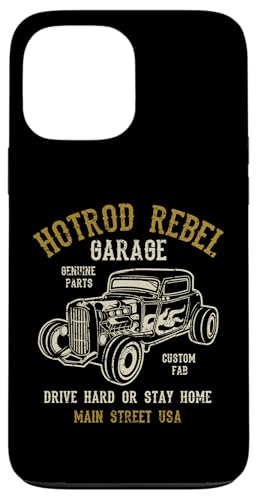 Hotrod Rebel Automotive Nostalgie Old Car Distressed Design Hülle für iPhone 13 Pro Max Hotrod Rebel Automotive Nostalgie Old Car Distressed Design Hülle für iPhone 13 Pro Max von Awesome Classic Hotrod Car Designs and Souvenirs