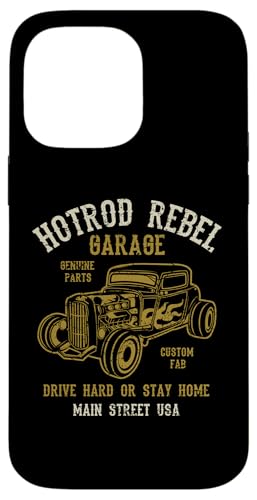 Hotrod Rebel Automotive Nostalgie Old Car Distressed Design Hülle für iPhone 14 Pro Max Hotrod Rebel Automotive Nostalgie Old Car Distressed Design Hülle für iPhone 14 Pro Max von Awesome Classic Hotrod Car Designs and Souvenirs