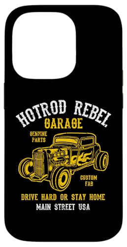 Hotrod Rebel Automotive Nostalgie Old Car Distressed Design Hülle für iPhone 14 Pro Hotrod Rebel Automotive Nostalgie Old Car Distressed Design Hülle für iPhone 14 Pro von Awesome Classic Hotrod Car Designs and Souvenirs