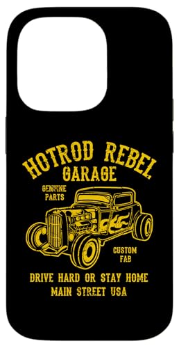 Hotrod Rebel Automotive Nostalgie Old Car Distressed Design Hülle für iPhone 14 Pro Hotrod Rebel Automotive Nostalgie Old Car Distressed Design Hülle für iPhone 14 Pro von Awesome Classic Hotrod Car Designs and Souvenirs