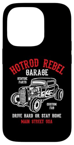 Hotrod Rebel Automotive Nostalgie Old Car Distressed Design Hülle für iPhone 14 Pro Hotrod Rebel Automotive Nostalgie Old Car Distressed Design Hülle für iPhone 14 Pro von Awesome Classic Hotrod Car Designs and Souvenirs