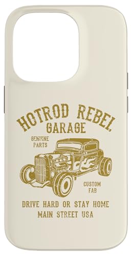 Hotrod Rebel Automotive Nostalgie Old Car Distressed Design Hülle für iPhone 14 Pro Hotrod Rebel Automotive Nostalgie Old Car Distressed Design Hülle für iPhone 14 Pro von Awesome Classic Hotrod Car Designs and Souvenirs