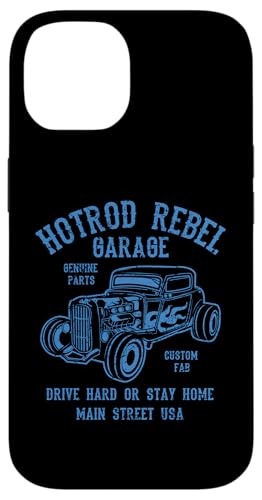 Hotrod Rebel Automotive Nostalgie Old Car Distressed Design Hülle für iPhone 14 Hotrod Rebel Automotive Nostalgie Old Car Distressed Design Hülle für iPhone 14 von Awesome Classic Hotrod Car Designs and Souvenirs
