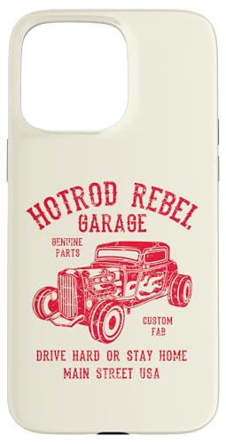Hotrod Rebel Automotive Nostalgie Old Car Distressed Design Hülle für iPhone 15 Pro Max Hotrod Rebel Automotive Nostalgie Old Car Distressed Design Hülle für iPhone 15 Pro Max von Awesome Classic Hotrod Car Designs and Souvenirs