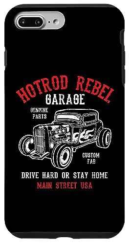 Hotrod Rebel Automotive Nostalgie Old Car Distressed Design Hülle für iPhone 7 Plus/8 Plus Hotrod Rebel Automotive Nostalgie Old Car Distressed Design Hülle für iPhone 7 Plus/8 Plus von Awesome Classic Hotrod Car Designs and Souvenirs