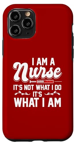 Ich bin eine Krankenschwester Es ist nicht was ich tue, es ist was ich bin Hülle für iPhone 11 Pro Ich bin eine Krankenschwester Es ist nicht was ich tue, es ist was ich bin Hülle für iPhone 11 Pro von Awesome Designs