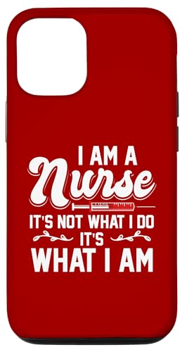 Ich bin eine Krankenschwester Es ist nicht was ich tue, es ist was ich bin Hülle für iPhone 12/12 Pro Ich bin eine Krankenschwester Es ist nicht was ich tue, es ist was ich bin Hülle für iPhone 12/12 Pro von Awesome Designs