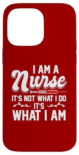 Ich bin eine Krankenschwester Es ist nicht was ich tue, es ist was ich bin Hülle für iPhone 14 Pro Max Ich bin eine Krankenschwester Es ist nicht was ich tue, es ist was ich bin Hülle für iPhone 14 Pro Max von Awesome Designs
