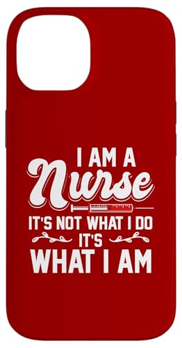 Ich bin eine Krankenschwester Es ist nicht was ich tue, es ist was ich bin Hülle für iPhone 14 Ich bin eine Krankenschwester Es ist nicht was ich tue, es ist was ich bin Hülle für iPhone 14 von Awesome Designs