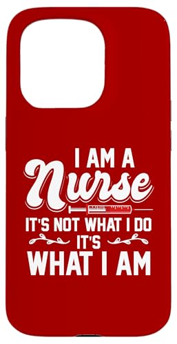 Ich bin eine Krankenschwester Es ist nicht was ich tue, es ist was ich bin Hülle für iPhone 15 Pro Ich bin eine Krankenschwester Es ist nicht was ich tue, es ist was ich bin Hülle für iPhone 15 Pro von Awesome Designs