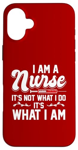 Ich bin eine Krankenschwester Es ist nicht was ich tue, es ist was ich bin Hülle für iPhone 16 Plus Ich bin eine Krankenschwester Es ist nicht was ich tue, es ist was ich bin Hülle für iPhone 16 Plus von Awesome Designs