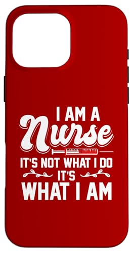 Ich bin eine Krankenschwester Es ist nicht was ich tue, es ist was ich bin Hülle für iPhone 16 Pro Max Ich bin eine Krankenschwester Es ist nicht was ich tue, es ist was ich bin Hülle für iPhone 16 Pro Max von Awesome Designs