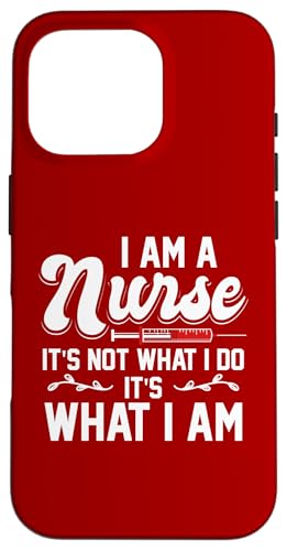 Ich bin eine Krankenschwester Es ist nicht was ich tue, es ist was ich bin Hülle für iPhone 16 Pro Ich bin eine Krankenschwester Es ist nicht was ich tue, es ist was ich bin Hülle für iPhone 16 Pro von Awesome Designs