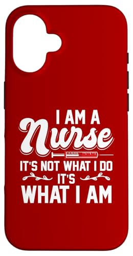 Ich bin eine Krankenschwester Es ist nicht was ich tue, es ist was ich bin Hülle für iPhone 16 Ich bin eine Krankenschwester Es ist nicht was ich tue, es ist was ich bin Hülle für iPhone 16 von Awesome Designs