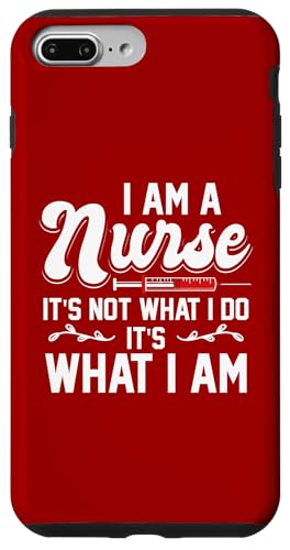 Ich bin eine Krankenschwester Es ist nicht was ich tue, es ist was ich bin Hülle für iPhone 7 Plus/8 Plus Ich bin eine Krankenschwester Es ist nicht was ich tue, es ist was ich bin Hülle für iPhone 7 Plus/8 Plus von Awesome Designs