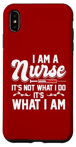 Ich bin eine Krankenschwester Es ist nicht was ich tue, es ist was ich bin Hülle für iPhone XS Max Ich bin eine Krankenschwester Es ist nicht was ich tue, es ist was ich bin Hülle für iPhone XS Max von Awesome Designs