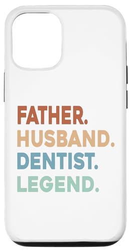 Hülle für iPhone 12/12 Pro Vater Ehemann Zahnarzt Legende Vatertag von Awesome Fathers Day Ideas