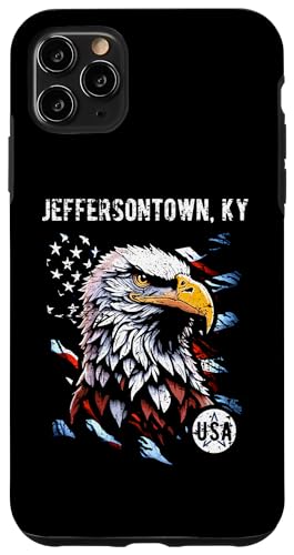 Jeffersontown KY Patriotischer Adler USA Flagge Vintage Design Hülle für iPhone 11 Pro Max Jeffersontown KY Patriotischer Adler USA Flagge Vintage Design Hülle für iPhone 11 Pro Max von Awesome Jeffersontown KY USA Designs and Souvenirs