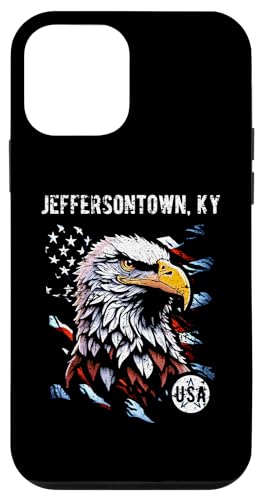 Jeffersontown KY Patriotischer Adler USA Flagge Vintage Design Hülle für iPhone 12 mini Jeffersontown KY Patriotischer Adler USA Flagge Vintage Design Hülle für iPhone 12 mini von Awesome Jeffersontown KY USA Designs and Souvenirs