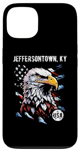 Jeffersontown KY Patriotischer Adler USA Flagge Vintage Design Hülle für iPhone 13 Jeffersontown KY Patriotischer Adler USA Flagge Vintage Design Hülle für iPhone 13 von Awesome Jeffersontown KY USA Designs and Souvenirs