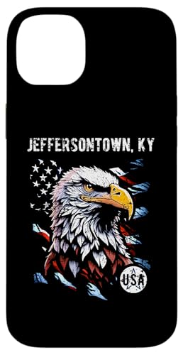 Jeffersontown KY Patriotischer Adler USA Flagge Vintage Design Hülle für iPhone 14 Plus Jeffersontown KY Patriotischer Adler USA Flagge Vintage Design Hülle für iPhone 14 Plus von Awesome Jeffersontown KY USA Designs and Souvenirs