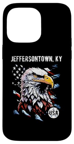 Jeffersontown KY Patriotischer Adler USA Flagge Vintage Design Hülle für iPhone 14 Pro Max Jeffersontown KY Patriotischer Adler USA Flagge Vintage Design Hülle für iPhone 14 Pro Max von Awesome Jeffersontown KY USA Designs and Souvenirs