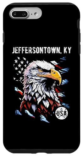 Jeffersontown KY Patriotischer Adler USA Flagge Vintage Design Hülle für iPhone 7 Plus/8 Plus Jeffersontown KY Patriotischer Adler USA Flagge Vintage Design Hülle für iPhone 7 Plus/8 Plus von Awesome Jeffersontown KY USA Designs and Souvenirs