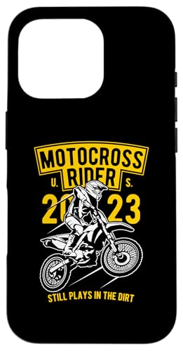 Motocross Dirt Bike Motorrad Racing Design Hülle für iPhone 16 Pro von Awesome Motocross Dirt Bike Designs and Souvenirs